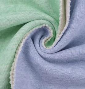 Cotton colored yarn hoodie fabric--EMKF-CJX-007