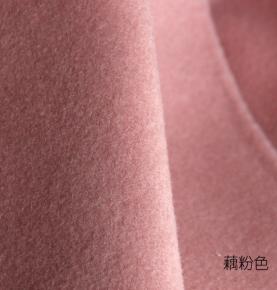 100%wool double-sided plain overcoat woolen fabric--EMWF-RS-ZT599