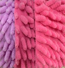 Polyester medium firecracker chenille absorbent cleaning mop velvet microfiber shoe bag hand towel Cleaning supplies fabric--EM-YBZ-CT007