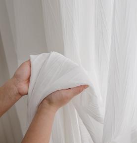 Light opaque gauze curtain--EM-ZY-002