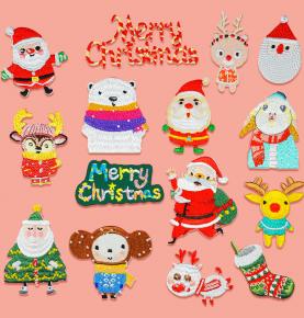 Christmas cartoon stickers--EM-YD-P20190110178