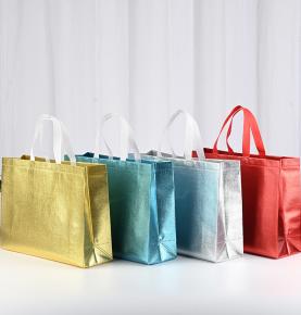 Non-woven bright colored hand bag-EM-RY-001